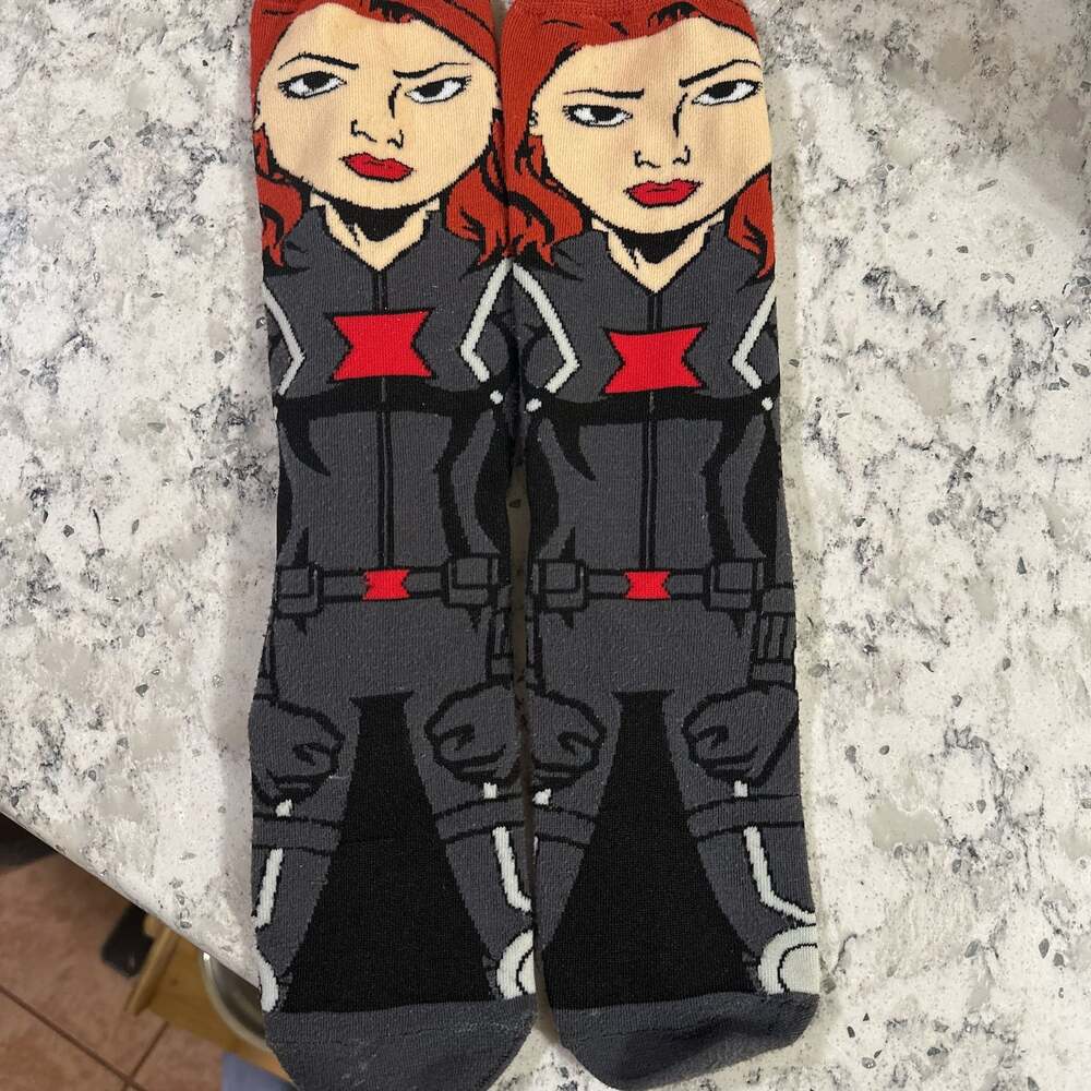 Marvel Black Widow Crew Socks